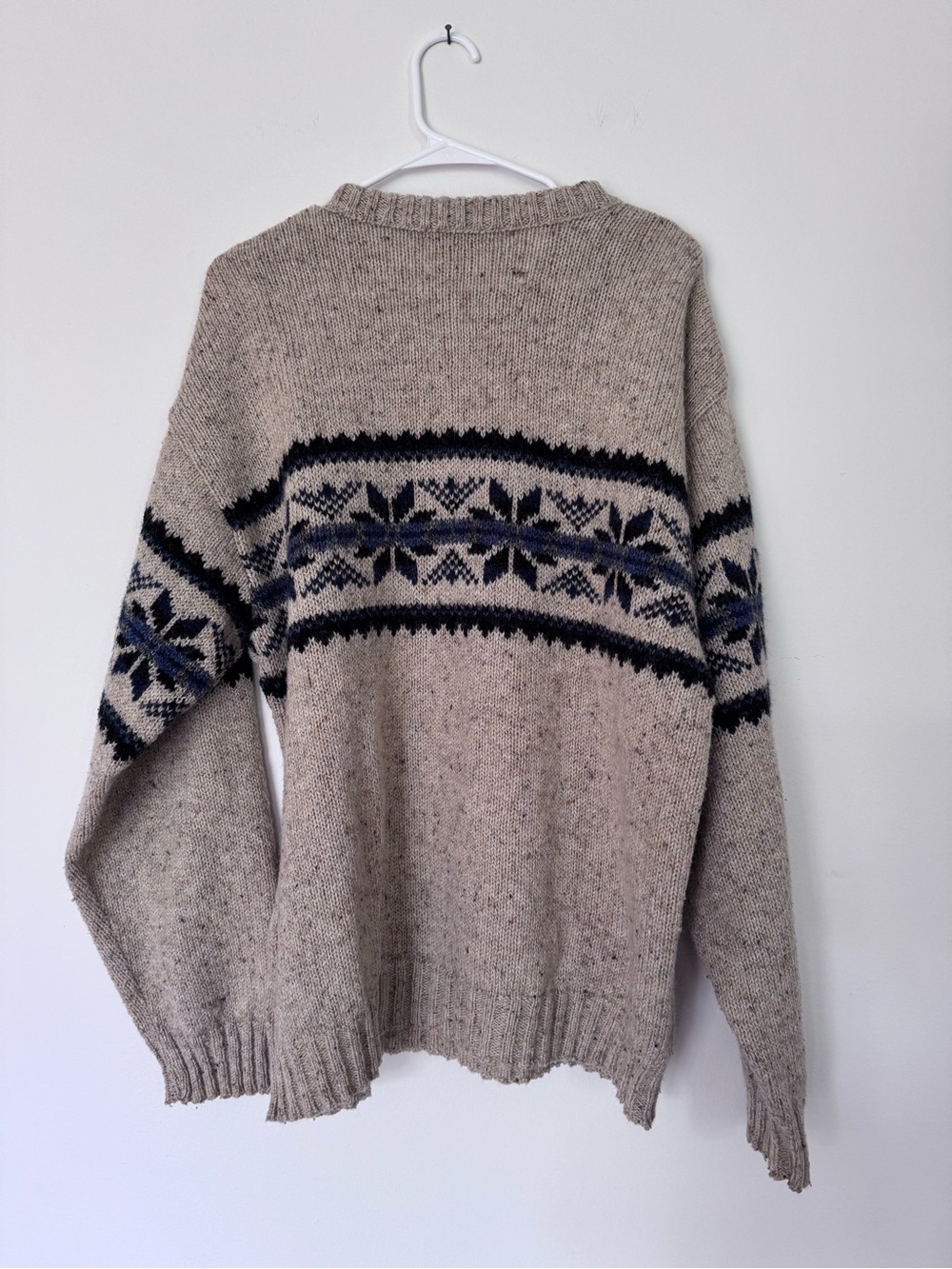 Men's St. John’s Bay Wool Blend Crewneck Sweater Large - Picture 4 of 6